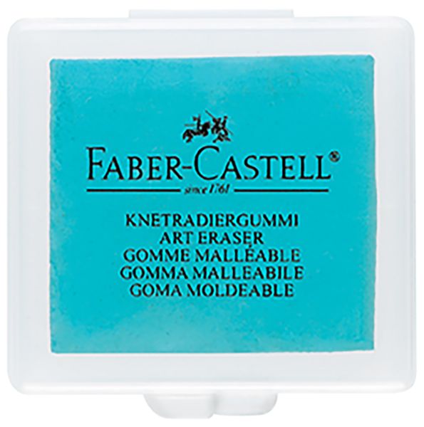 Produktbild: Faber-Castell Knetradierer Art Eraser, pink, blau, t&uuml;rkis