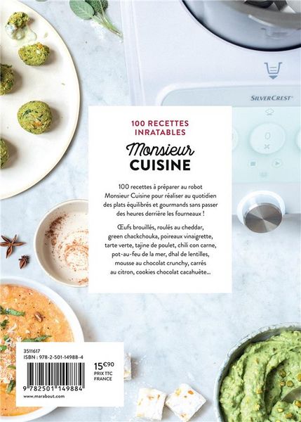 Produktbild: Monsieur Cuisine : 100 recettes inratables pour tous les jours