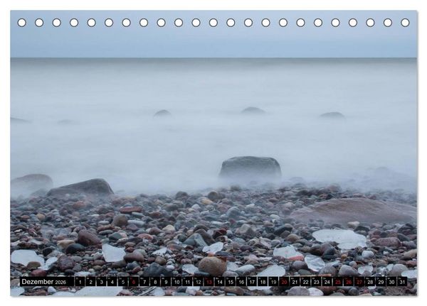 Produktbild: Binz Zingst 2026 (Tischkalender 2026 DIN A5 quer), CALVENDO Monatskalender