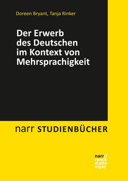 Produktbild: Der Erwerb des Deutschen im Kontext von Mehrsprachigkeit