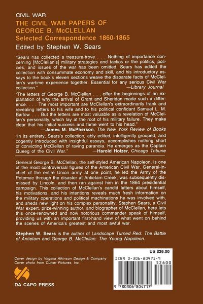 Produktbild: The Civil War Papers of George B. McClellan