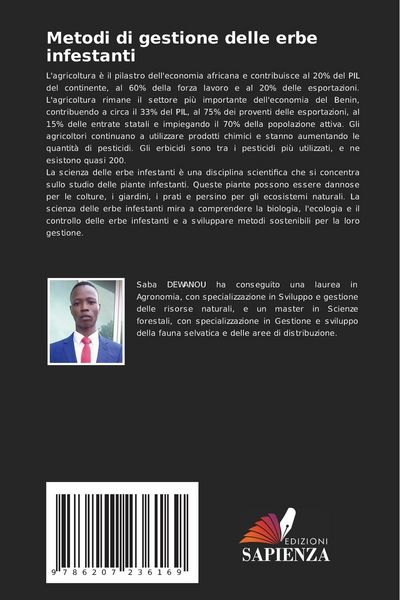 Produktbild: Metodi di gestione delle erbe infestanti