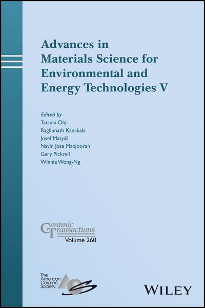 Produktbild: Advances in Materials Science for Environmental and Energy Technologies V