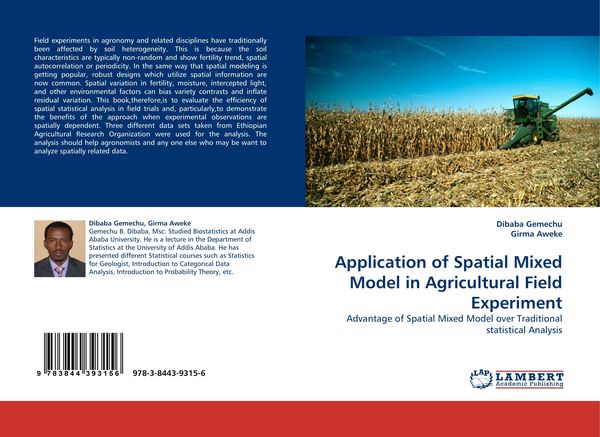 Produktbild: Application of Spatial Mixed Model in Agricultural Field Experiment