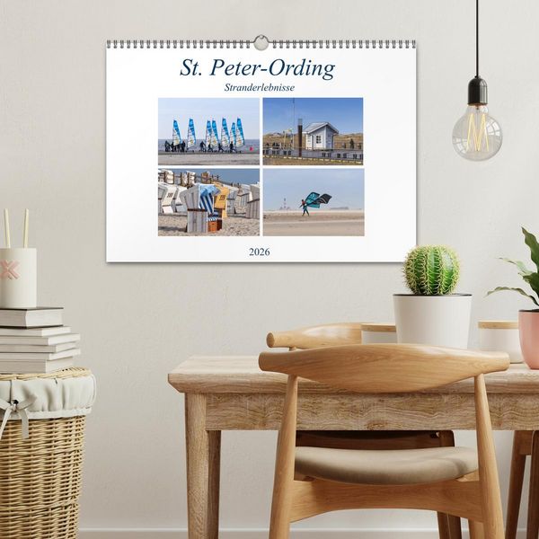 Produktbild: St. Peter-Ording Stranderlebnisse (Wandkalender 2026 DIN A3 quer), CALVENDO Monatskalender