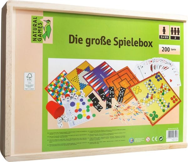 Holz-Spielesammlung 200 in 1