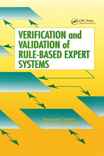 Produktbild: Verification and Validation of Rule-Based Expert Systems
