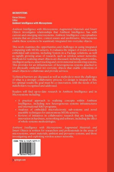 Produktbild: Ambient Intelligence with Microsystems