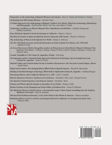 Produktbild: The Archaeology of Spanish Missions and Colonies in the New World