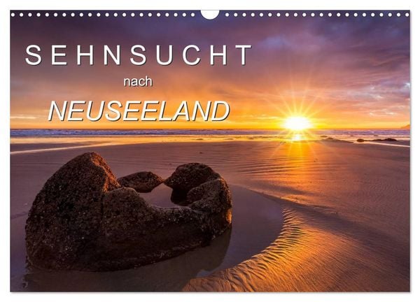 Produktbild: Sehnsucht nach Neuseeland (Wandkalender 2026 DIN A3 quer), CALVENDO Monatskalender