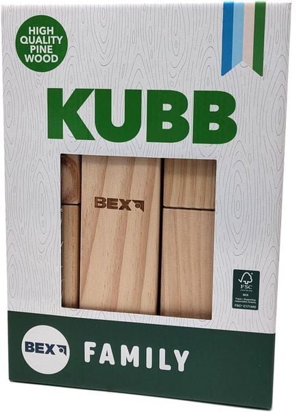 Produktbild: BEX Sport 541-014 - Kubb Family Pine Wood