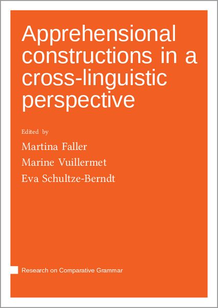 Produktbild: Apprehensional constructions in a cross-linguistic perspective
