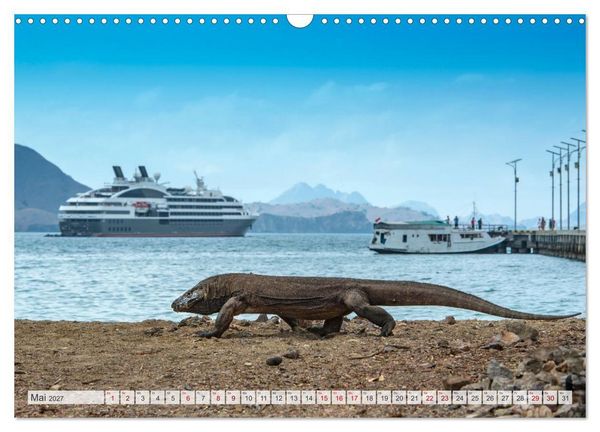 Produktbild: Drachen: Geheimnisvolles Tierreich (Wandkalender 2027 DIN A3 quer), CALVENDO Monatskalender