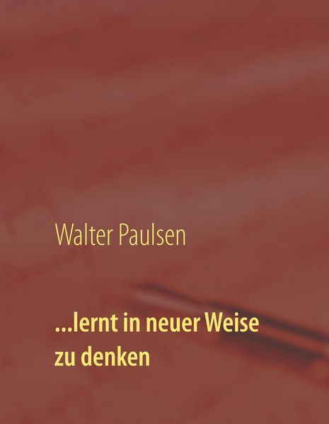 Produktbild: ...lernt in neuer Weise zu denken
