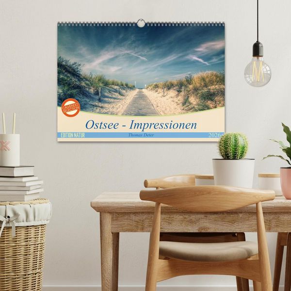Produktbild: Ostsee - Impressionen (Wandkalender 2026 DIN A3 quer), CALVENDO Monatskalender
