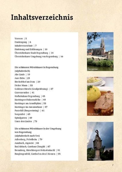 Produktbild: Die sch&ouml;nsten Wirtsh&auml;user in Regensburg und Umgebung