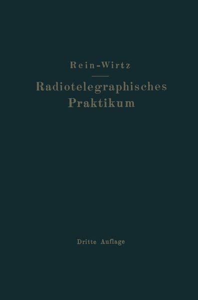 Produktbild: Radiotelegraphisches Praktikum