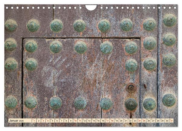 Produktbild: Andalusische T&uuml;ren (Wandkalender 2026 DIN A4 quer), CALVENDO Monatskalender