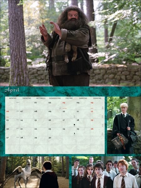 Produktbild: Harry Potter Broschur XL Kalender 2026