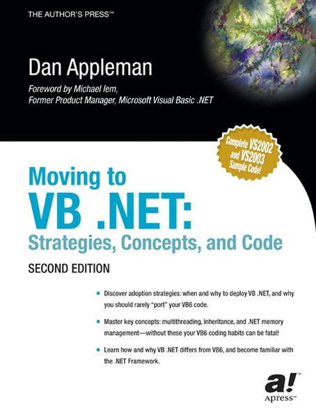 Produktbild: Moving to VB .NET