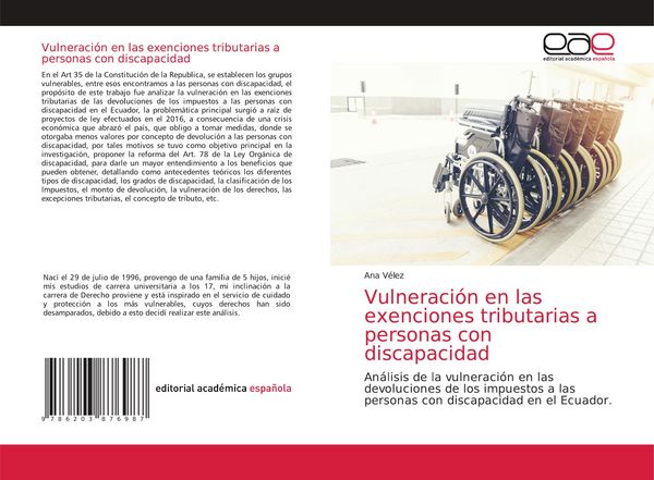 Produktbild: Vulneraci&oacute;n en las exenciones tributarias a personas con discapacidad