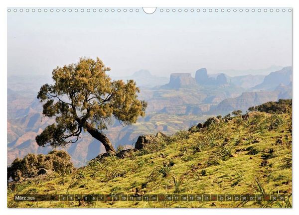 Produktbild: &Auml;thiopien, urspr&uuml;ngliches Afrika (Wandkalender 2026 DIN A3 quer), CALVENDO Monatskalender