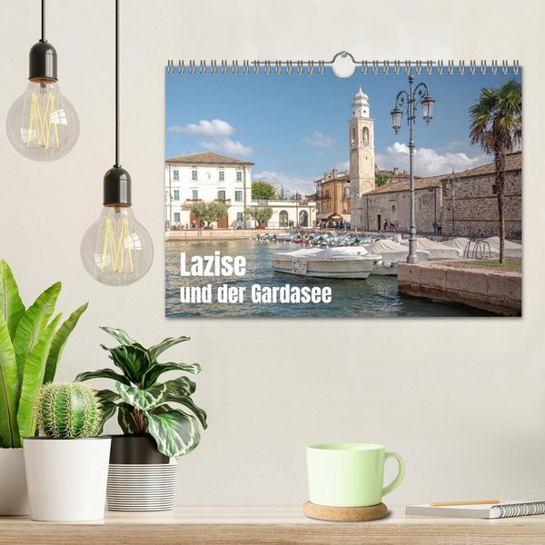 Produktbild: Lazise und der Gardasee (Wandkalender 2026 DIN A4 quer), CALVENDO Monatskalender