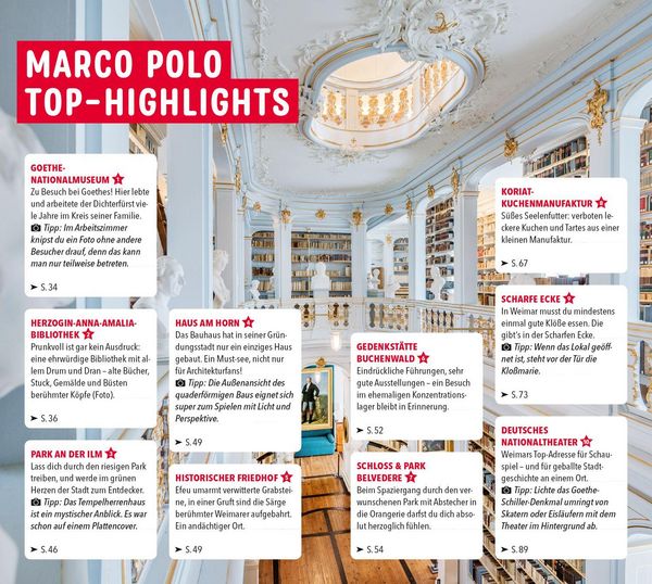 Produktbild: MARCO POLO Reisef&uuml;hrer Weimar