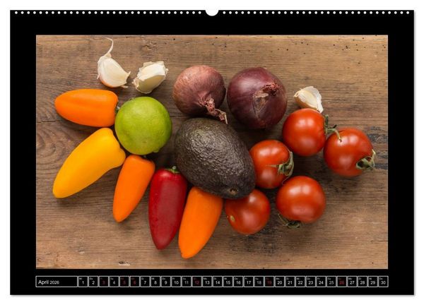 Produktbild: Delikatessen aus der K&uuml;che (hochwertiger Premium Wandkalender 2026 DIN A2 quer), Kunstdruck in Hochglanz