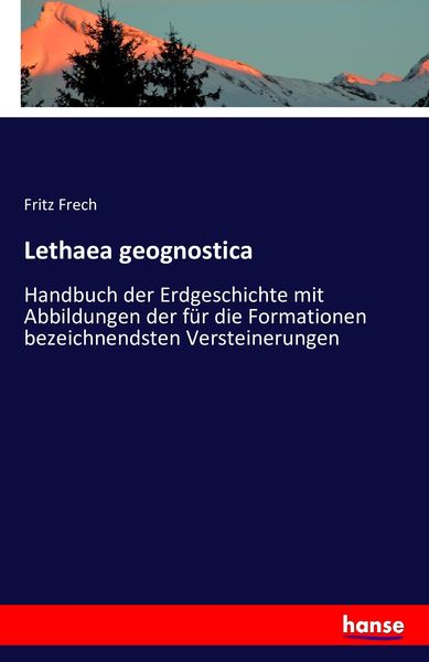Produktbild: Lethaea geognostica