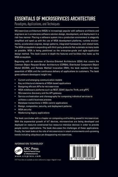 Produktbild: Essentials of Microservices Architecture