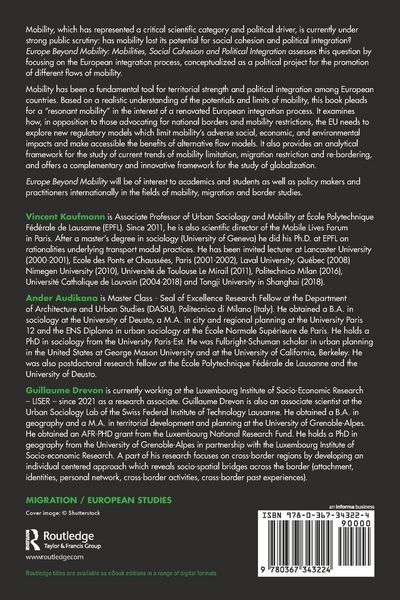 Produktbild: Europe Beyond Mobility