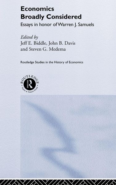 Produktbild: Economics Broadly Considered