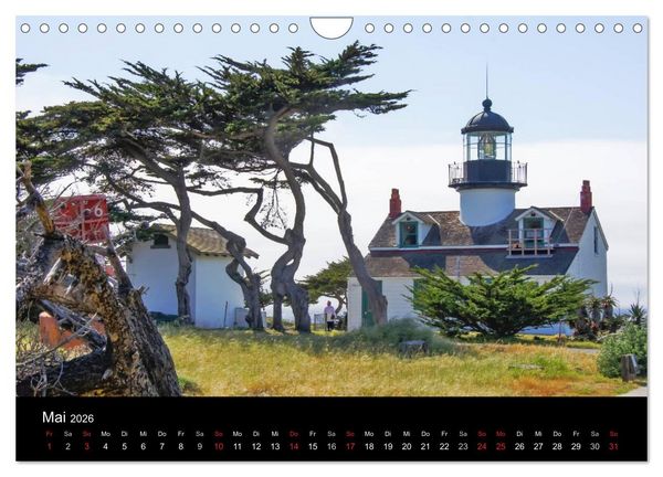 Produktbild: Monterey California (Wandkalender 2026 DIN A4 quer), CALVENDO Monatskalender