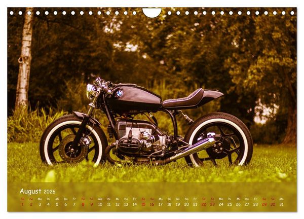 Produktbild: Custombikes 2026 (Wandkalender 2026 DIN A4 quer), CALVENDO Monatskalender