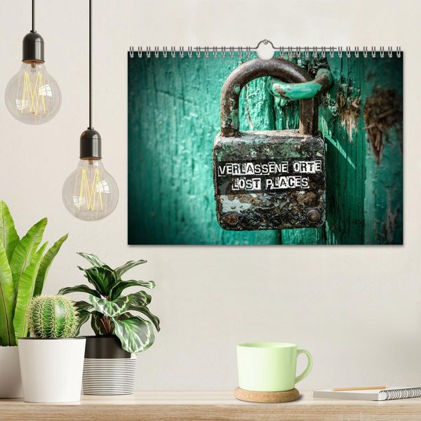 Produktbild: Verlassene Orte - Lost Places (Wandkalender 2026 DIN A4 quer), CALVENDO Monatskalender