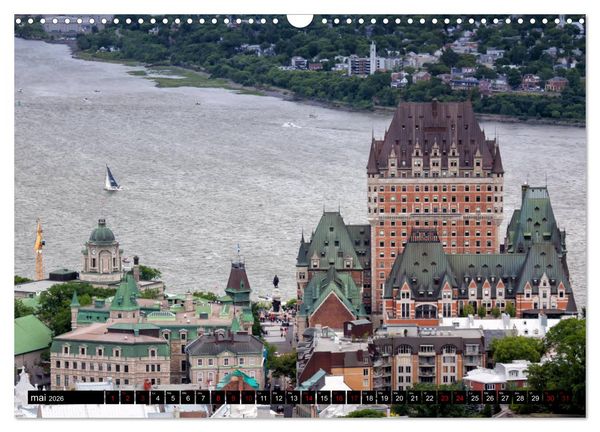 Produktbild: Le Ch&acirc;teau Frontenac (Calendrier mural 2026 DIN A3 vertical), CALVENDO calendrier mensuel