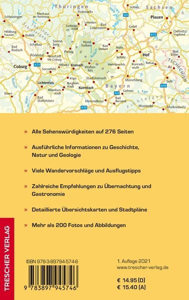Produktbild: TRESCHER Reisef&uuml;hrer Frankenwald
