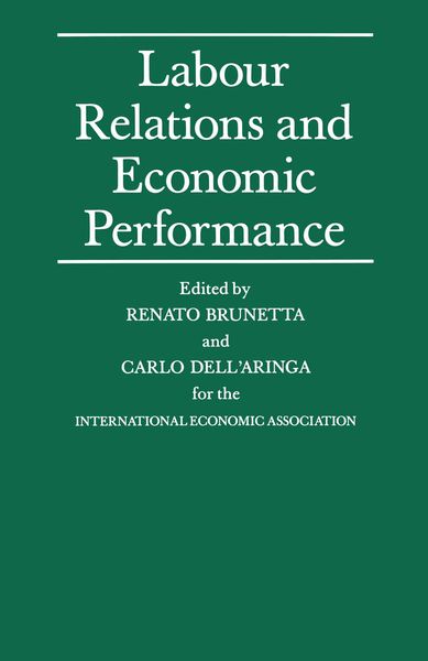 Produktbild: Labour Relations and Economic Performance