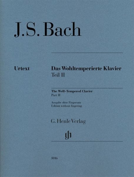 Produktbild: Johann Sebastian Bach - Das Wohltemperierte Klavier Teil II BWV 870-893