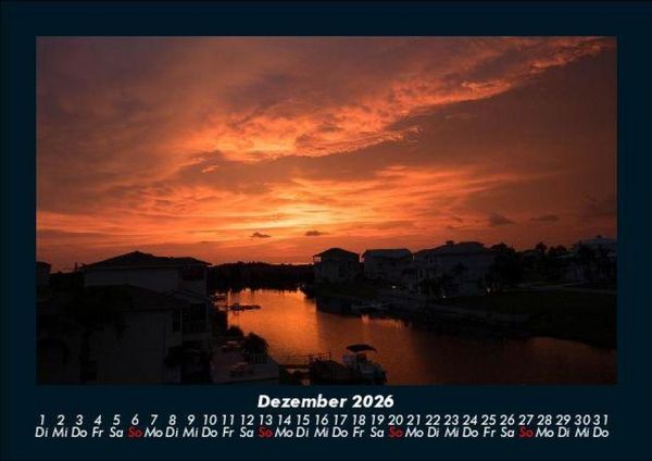 Produktbild: Sonnenunterg&auml;nge 2026 Fotokalender DIN A5