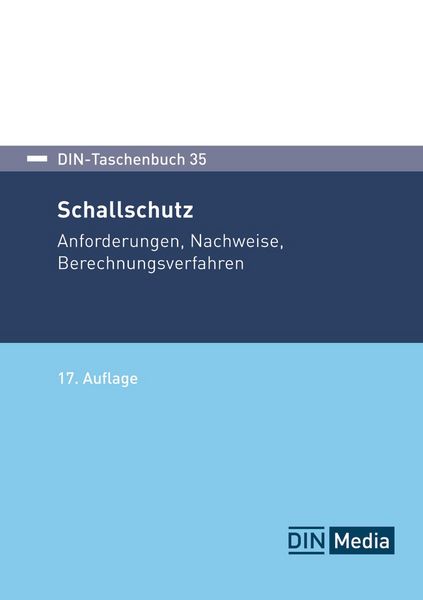 Produktbild: DIN-Taschenbuch 35