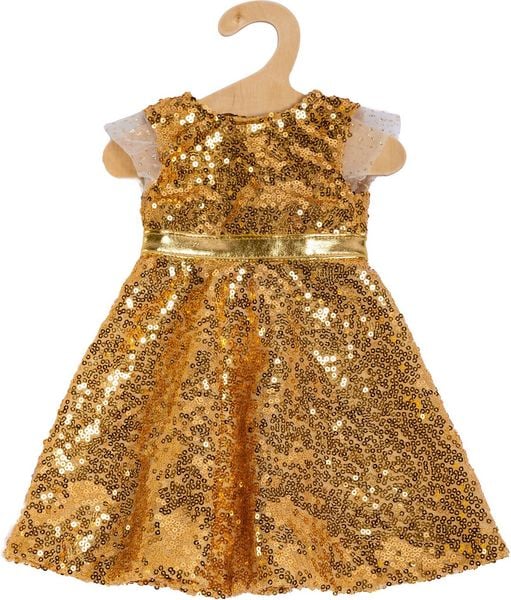 Produktbild: Puppen-Kleid "Goldstar", Gr. 35-45 cm