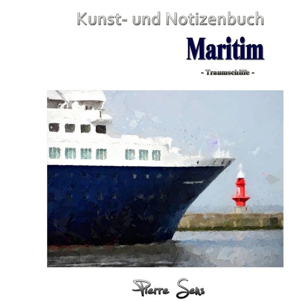 Produktbild: Kunst- und Notizenbuch Maritim
