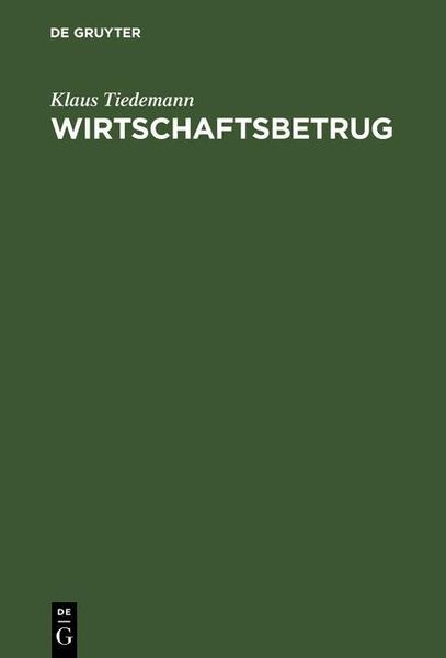 Produktbild: Wirtschaftsbetrug