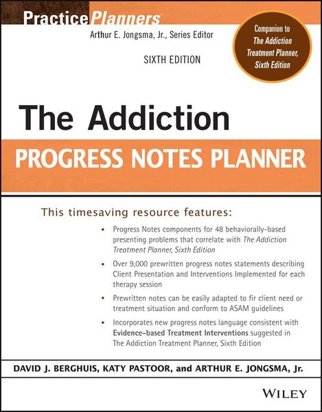 Produktbild: The Addiction Progress Notes Planner