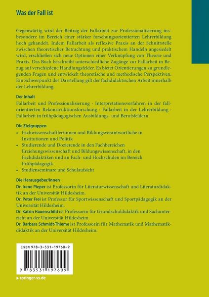 Produktbild: Was der Fall ist