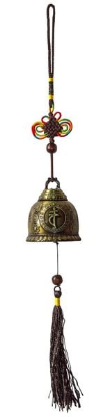 Produktbild: Klangspiel "Buddha Glocke mit Gl&uuml;cksknoten"