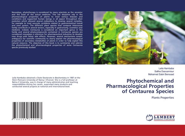 Produktbild: Phytochemical and Pharmacological Properties of Centaurea Species