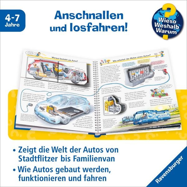 Produktbild: Wieso? Weshalb? Warum? Band 28 - Wir entdecken Autos